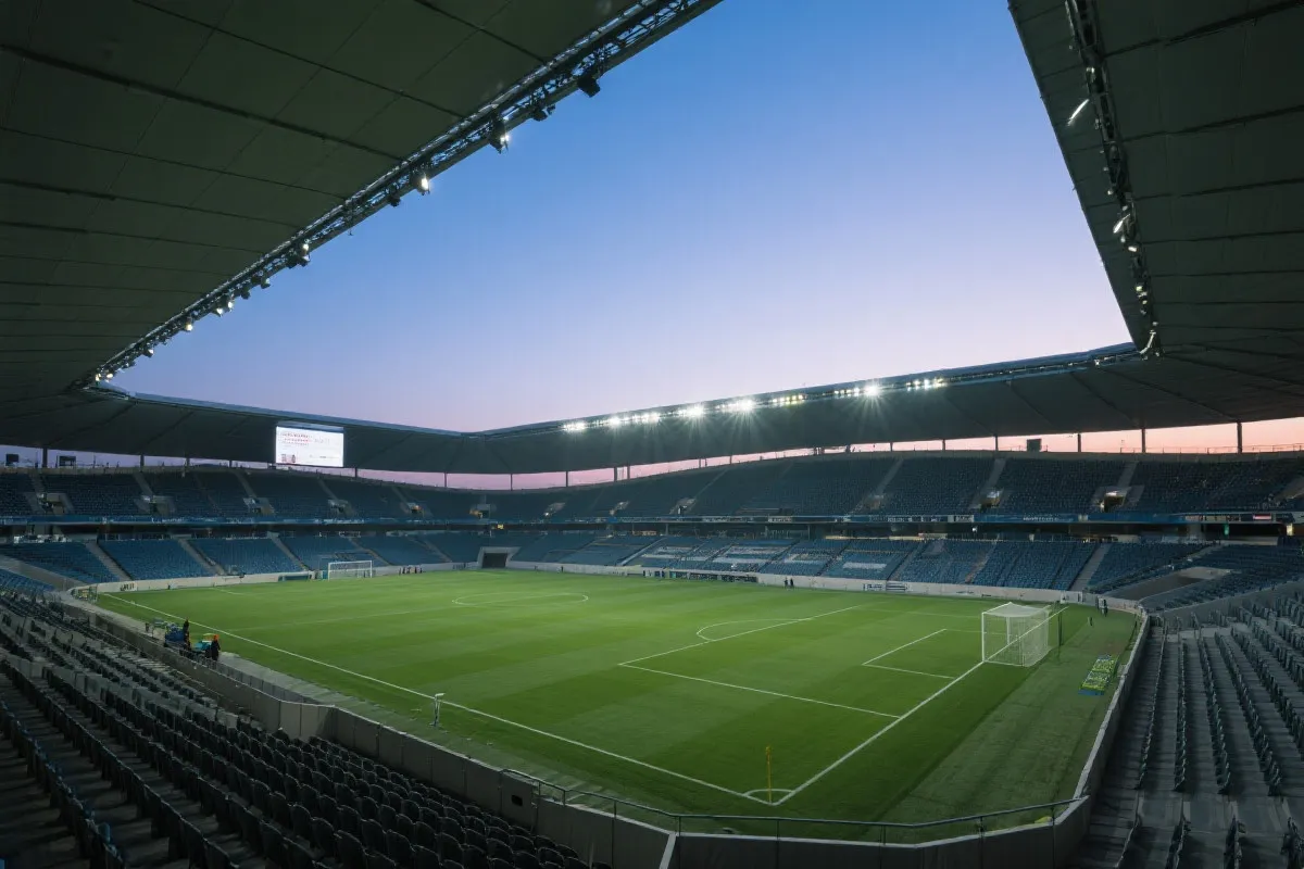 世界杯比赛场馆氛围图